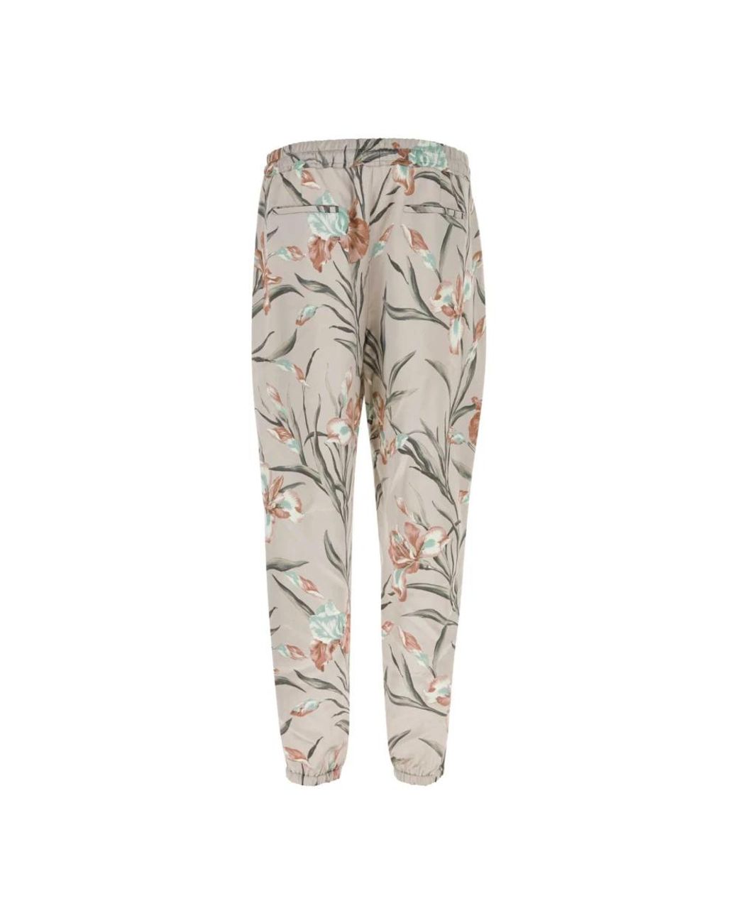 Saint Laurent Natural Straight Trousers for men