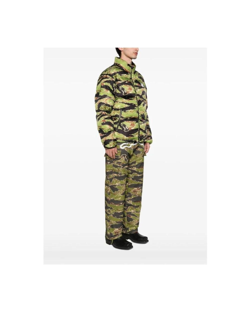 ICECREAM Green Winter Jackets for men