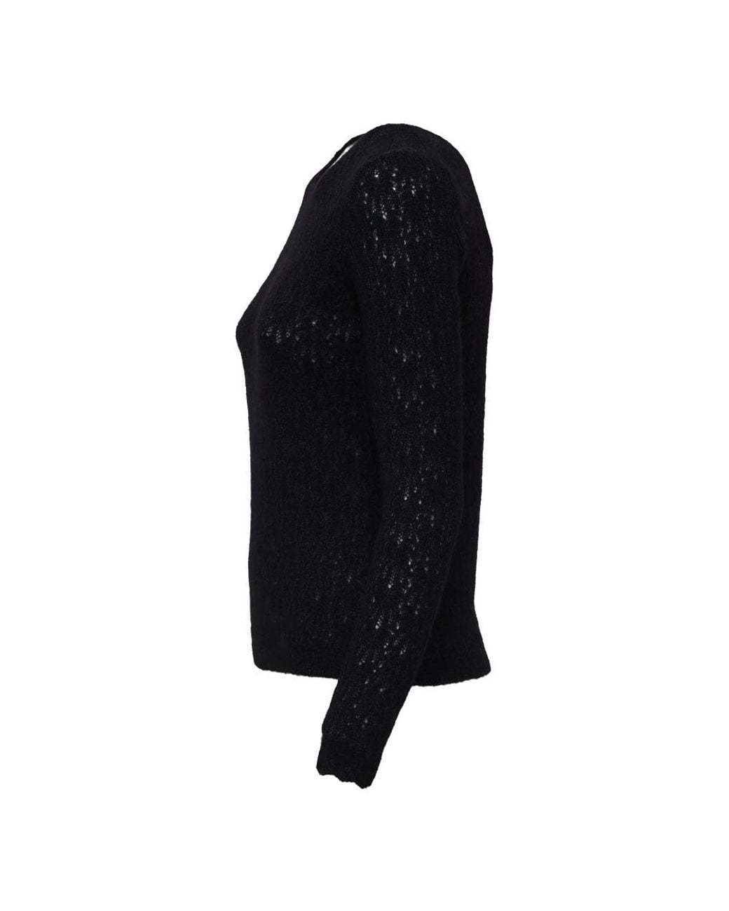 Isabel Marant Black Round-Neck Knitwear