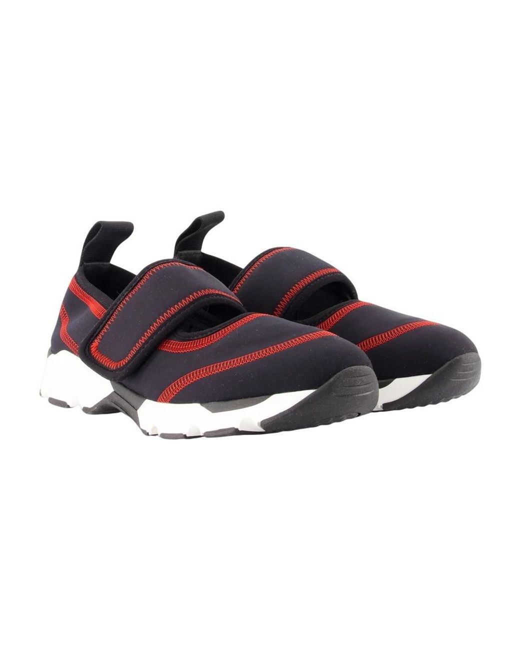 Marni Blue Mary Jane Sneaker