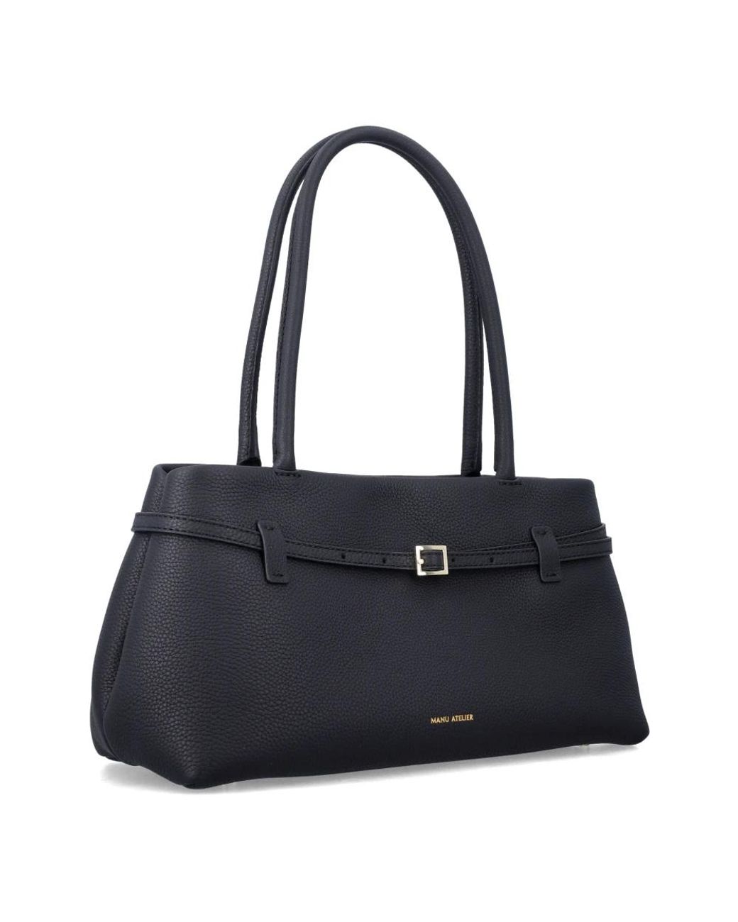 MANU Atelier Blue Shoulder Bags
