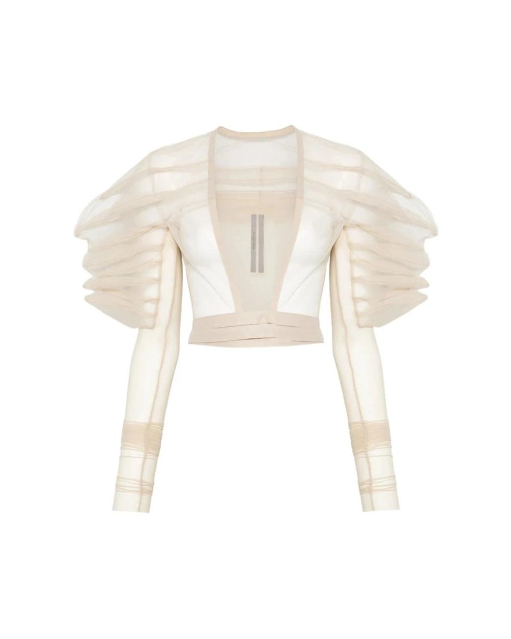 Rick Owens Overhemden ,Outerwear in het Natural