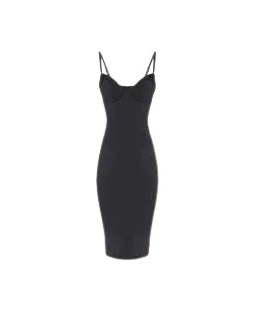 Elisabetta Franchi Black Midi Dresses