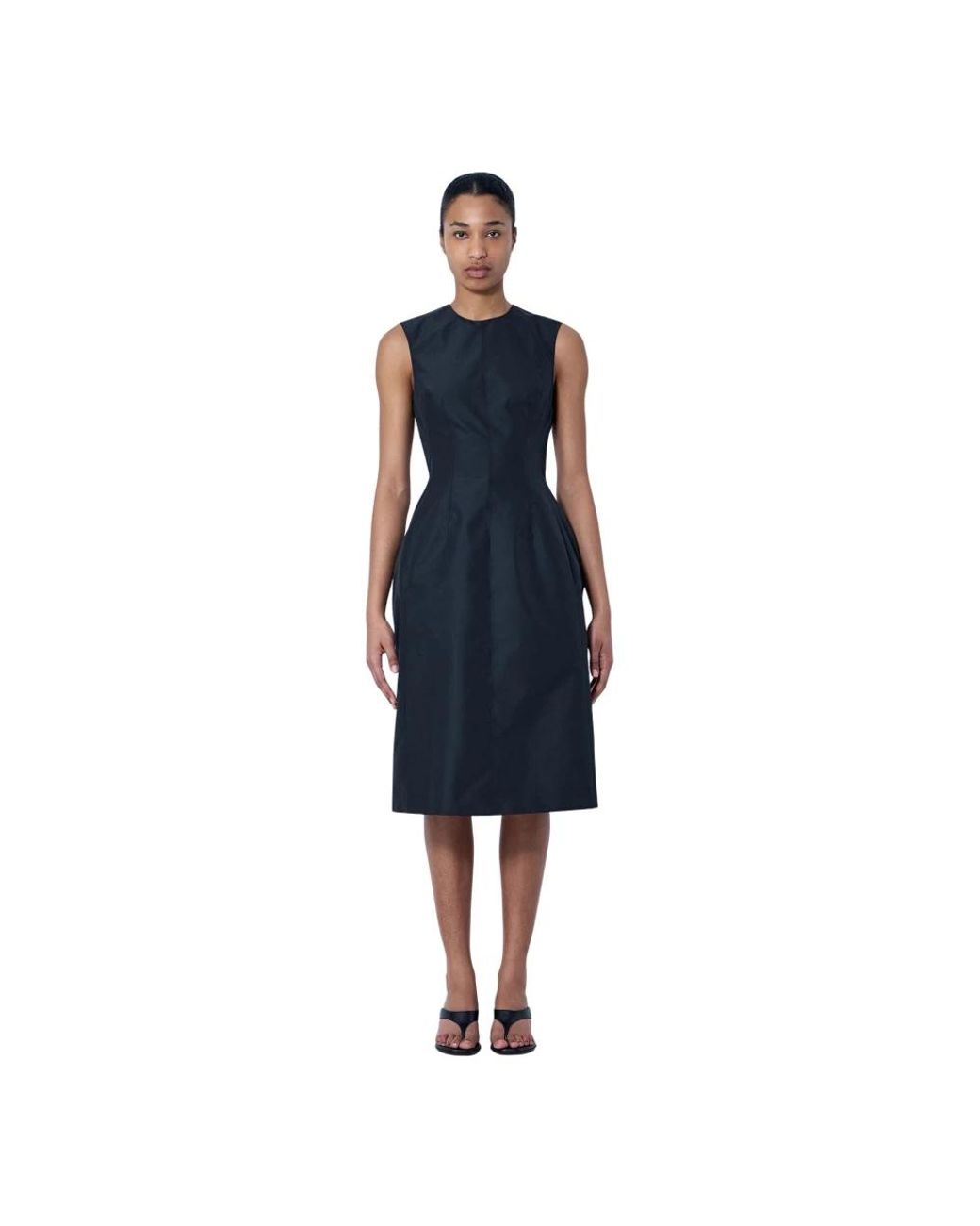Jil Sander Blue Midi Dresses
