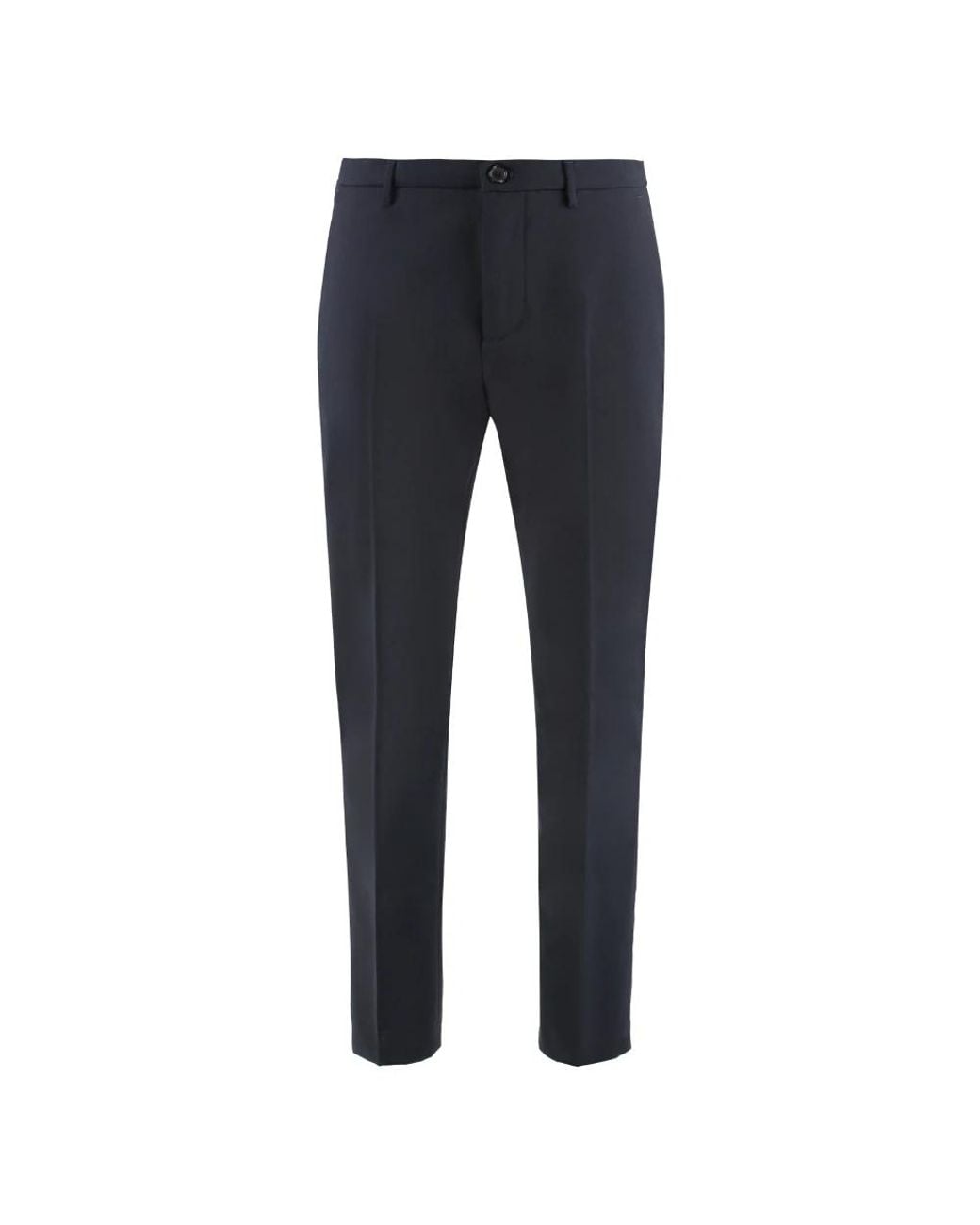 Department 5 Blue Suit Trousers for men