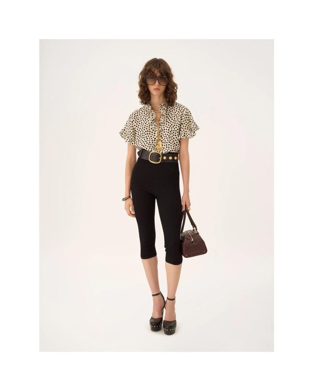 Chloé White Blouses