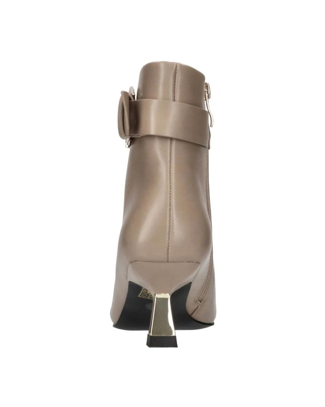 Exe' Brown Heeled Boots