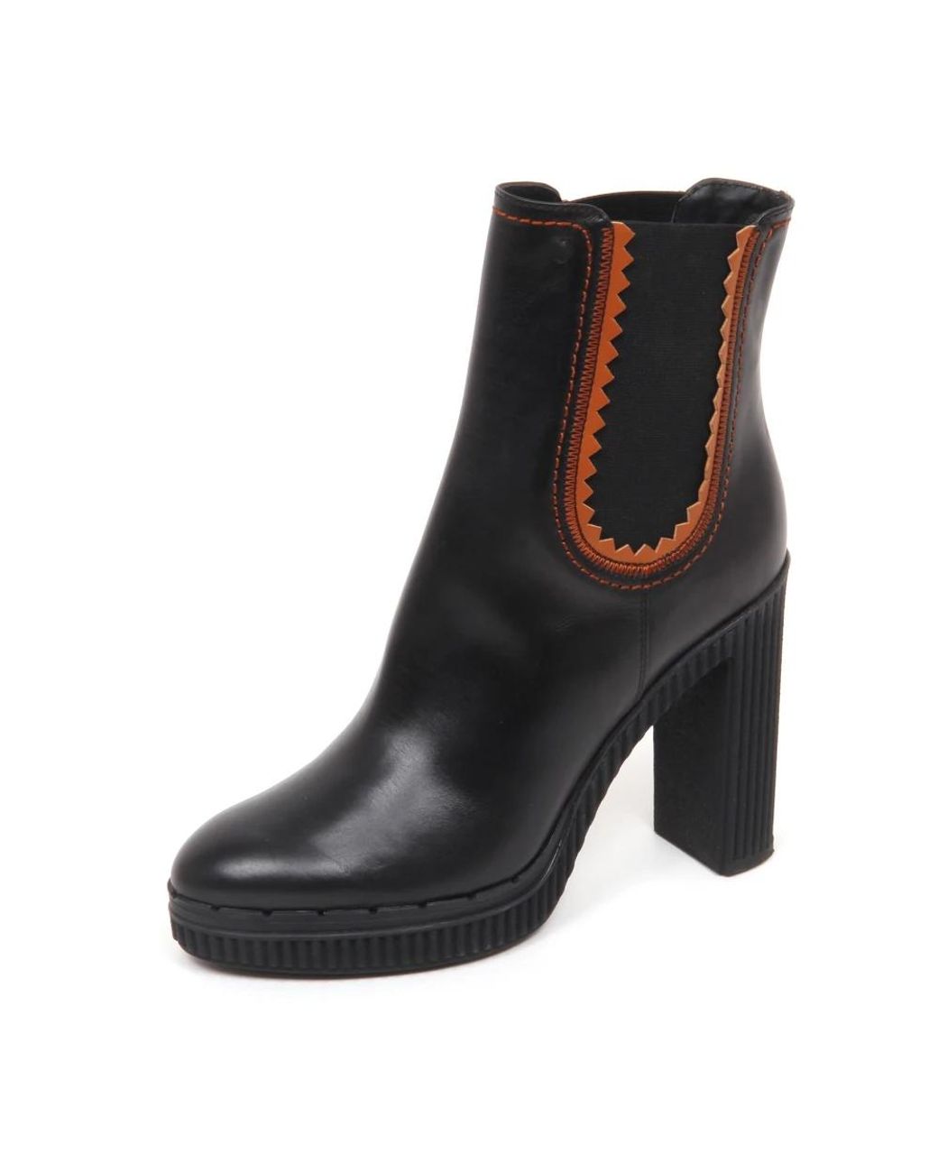 Tod's Black Heeled Boots