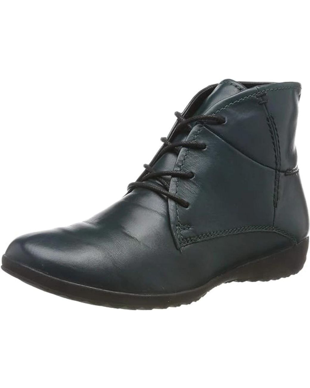 Josef Seibel Black Lace-Up Boots