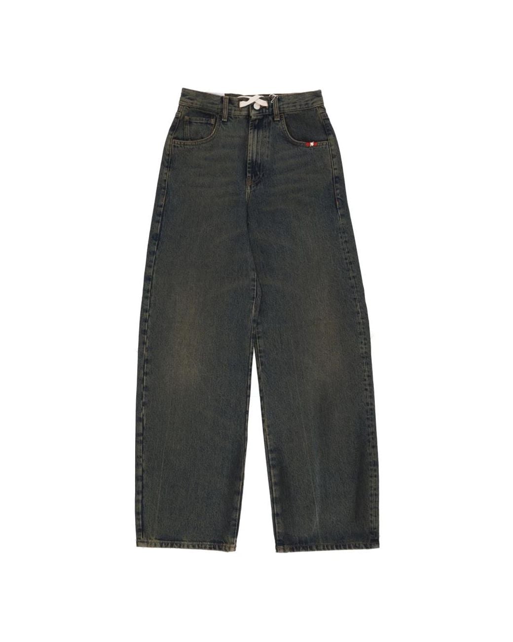 AMISH Gray Loose Fit Jeans
