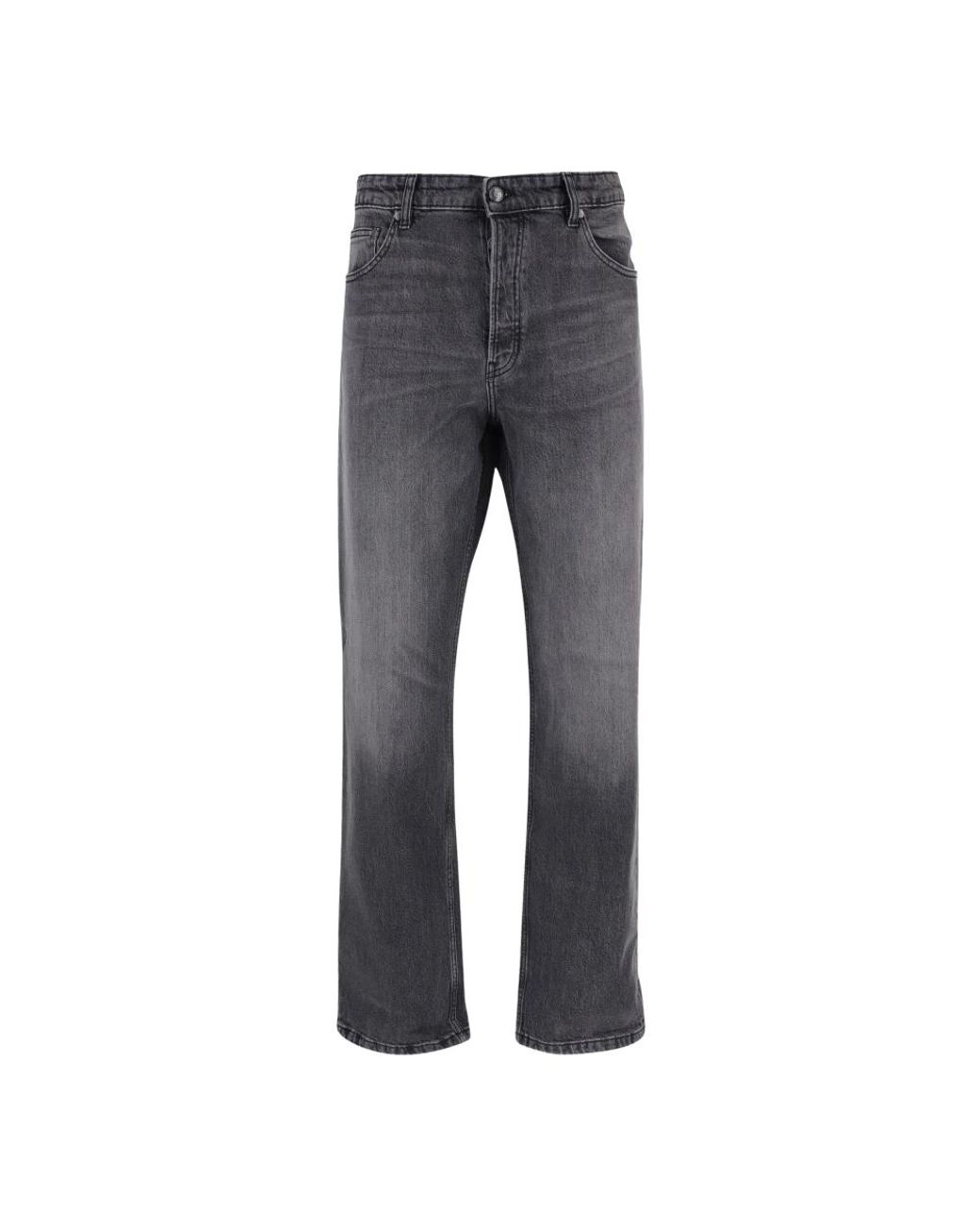 Just Cavalli Gray Straight Fit Jeans for men