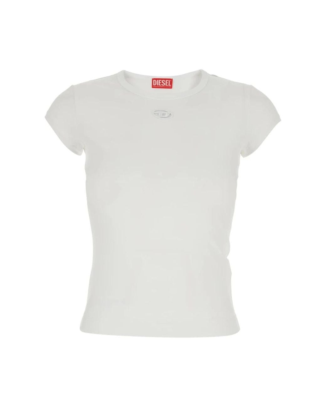 DIESEL White T-Angie-Od T-Shirt