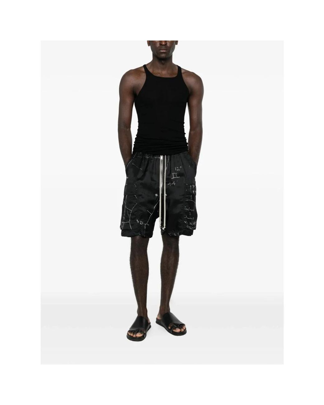 Rick Owens Black Casual Shorts for men