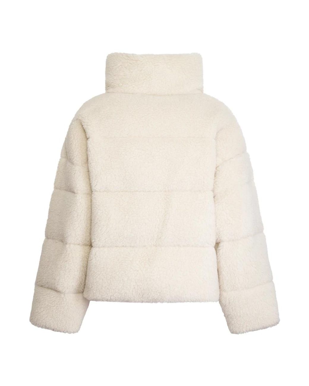 Max Mara Natural Faux Fur & Shearling Jackets
