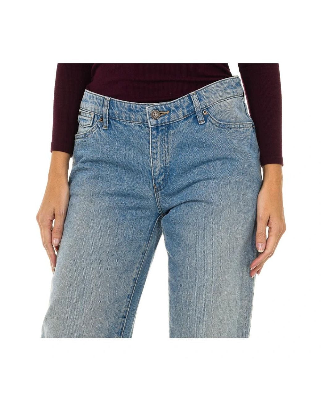 Armani Jeans Blue Straight Fit Jeans
