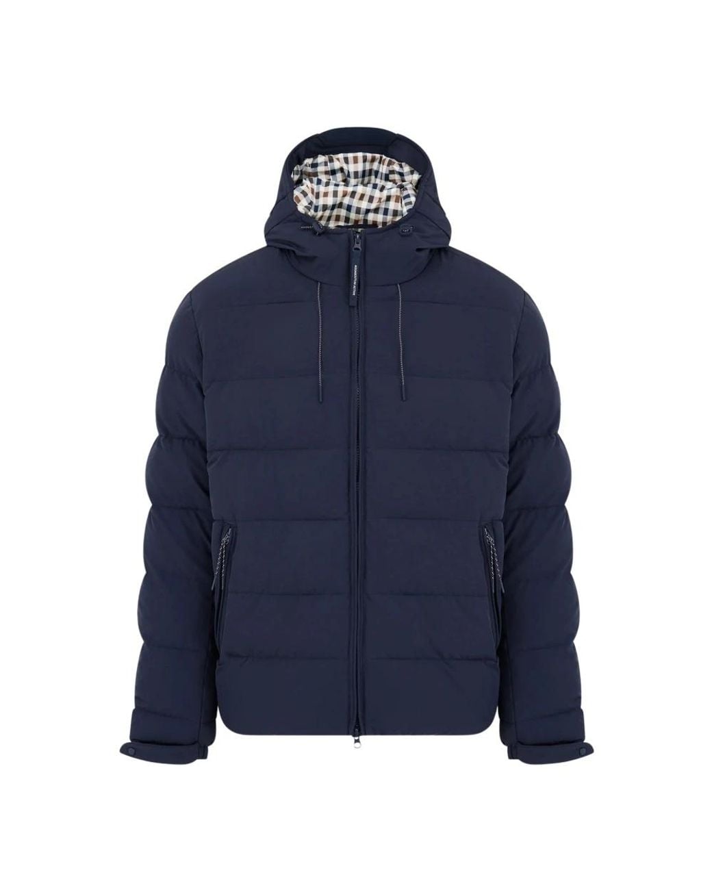 Aquascutum Blue Winter Jackets for men