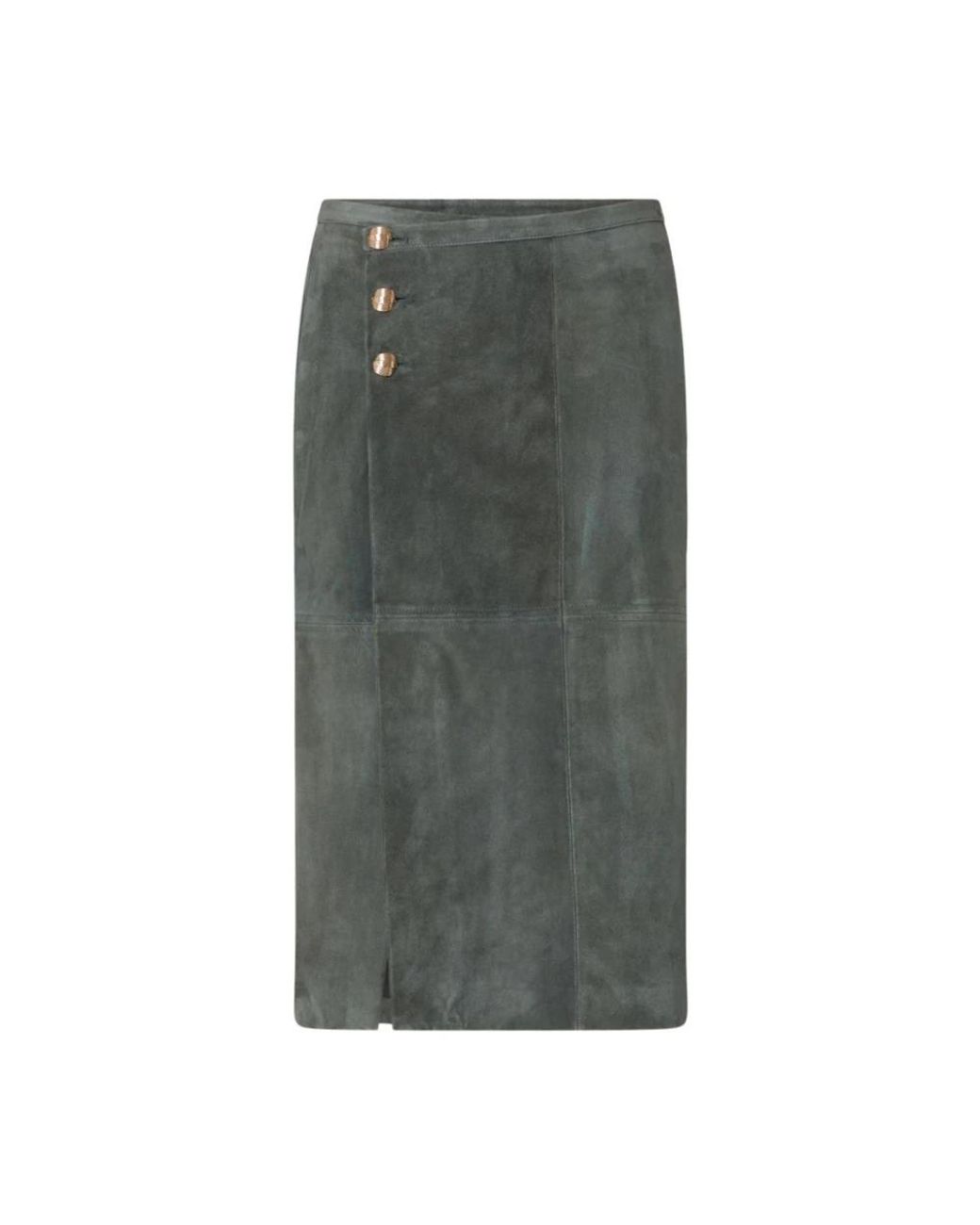 Liu Jo Gray Leather Skirts