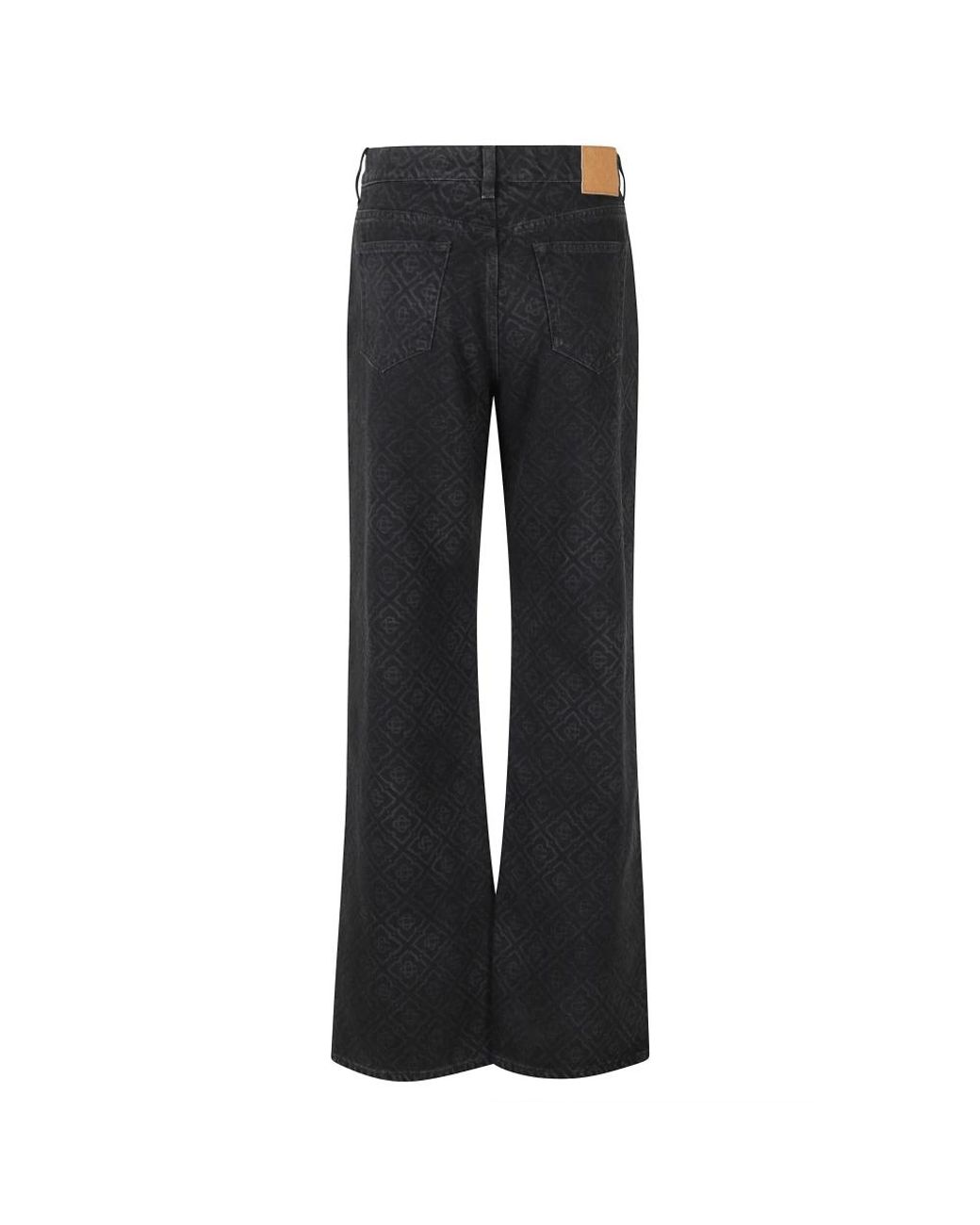 Casablanca Black Wide Jeans
