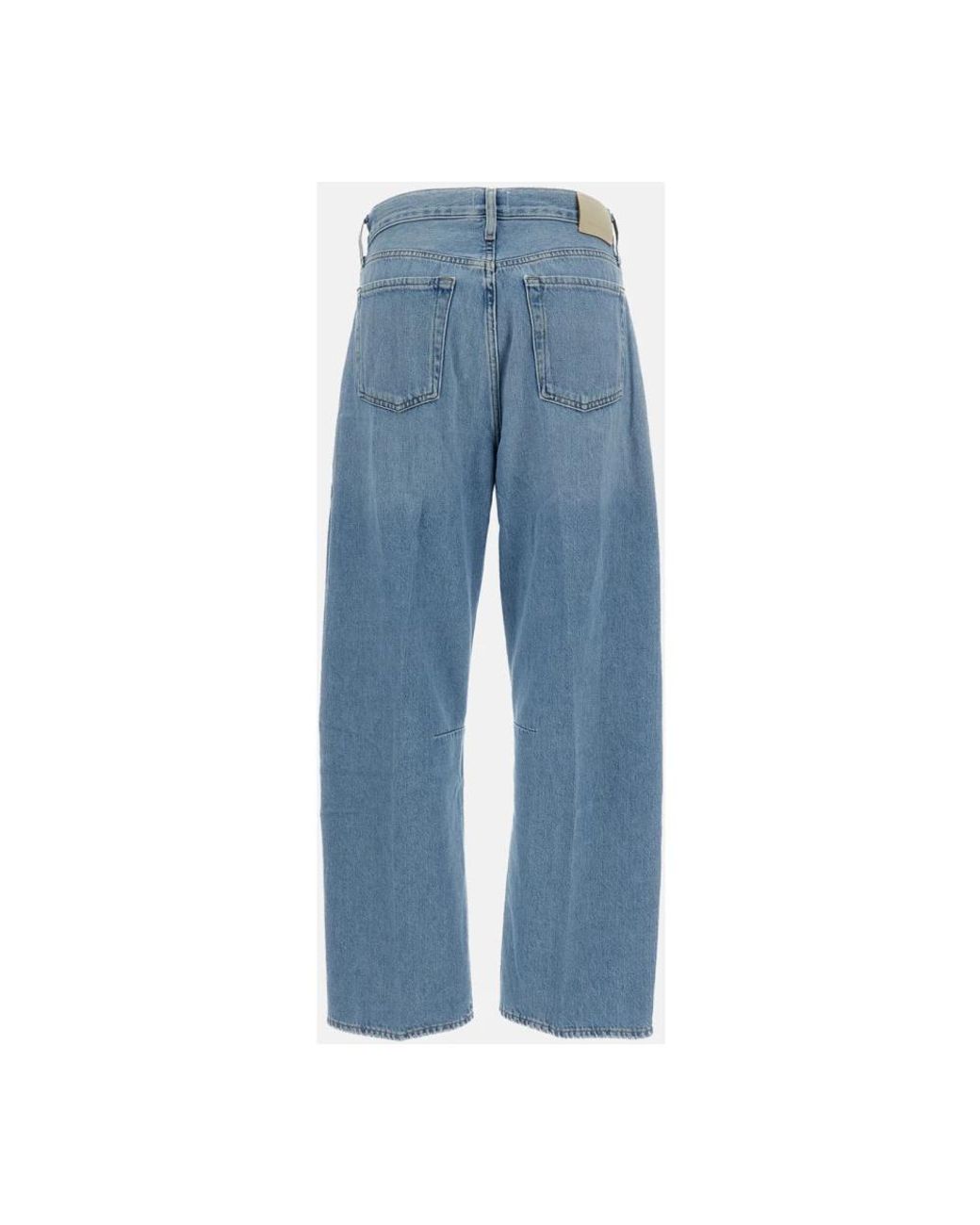 Citizens of Humanity Blue Loose-Fit Jeans