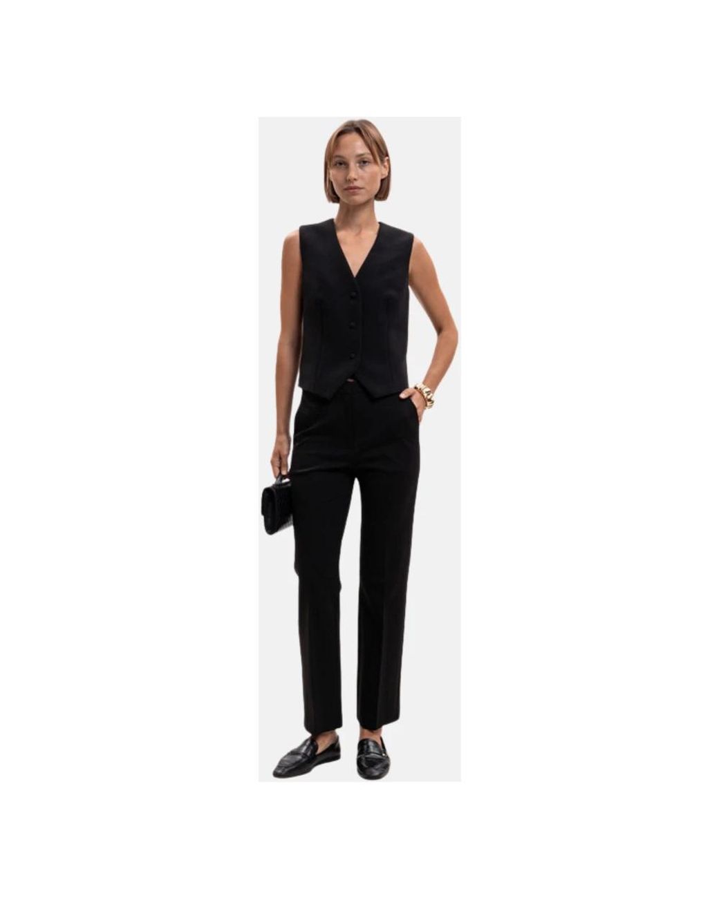 Twinset Black Waistcoats
