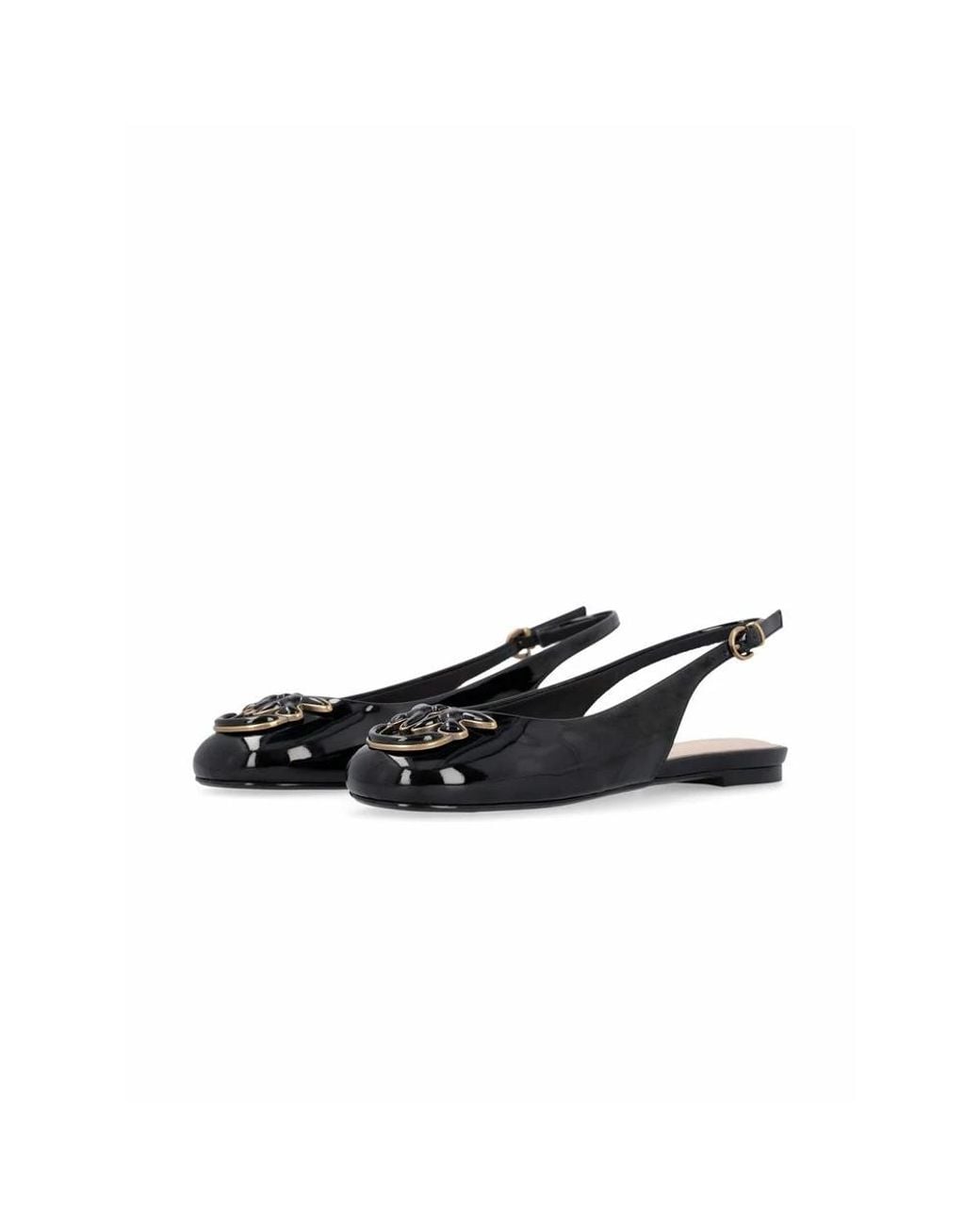 Pinko Black Ballerina Shoes