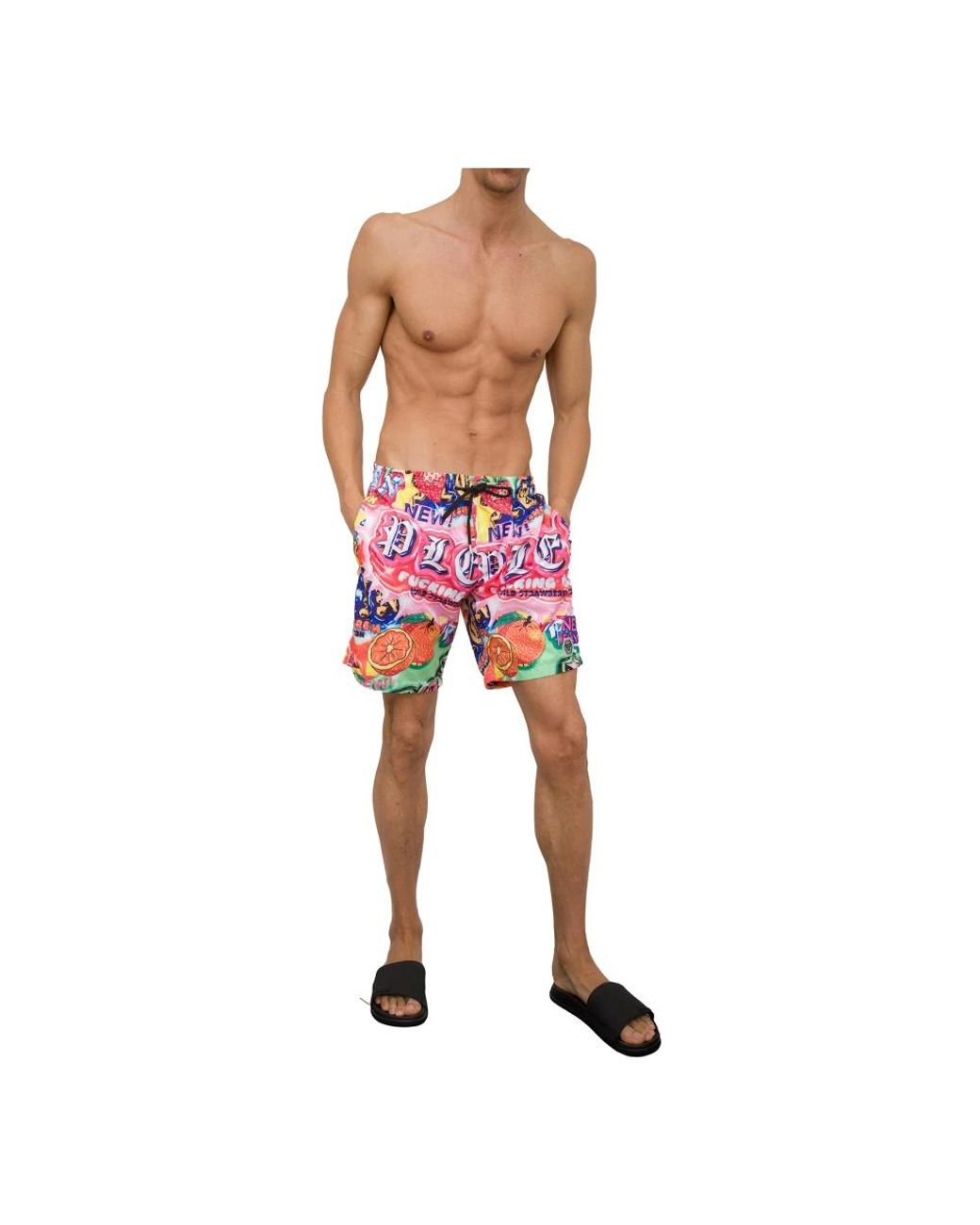 Philipp Plein Red Beachwear for men
