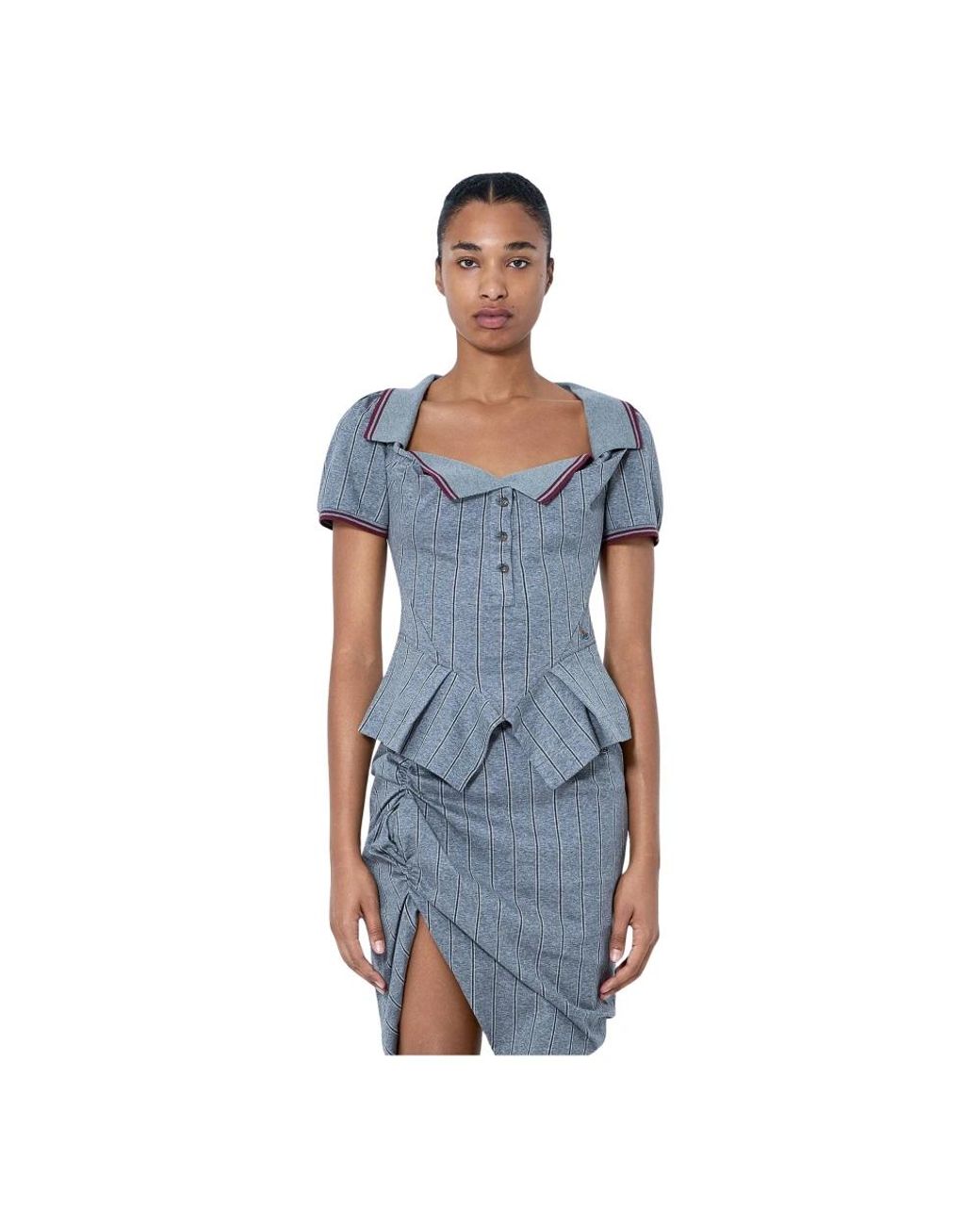 Vivienne Westwood Blue Polo Shirts