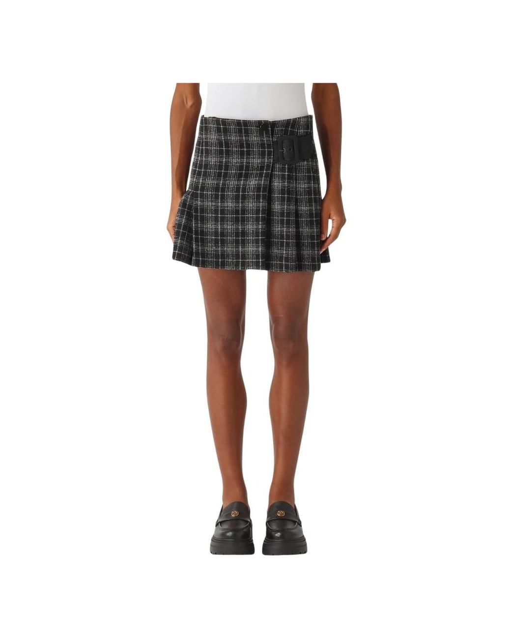 Pinko Black Short Skirts