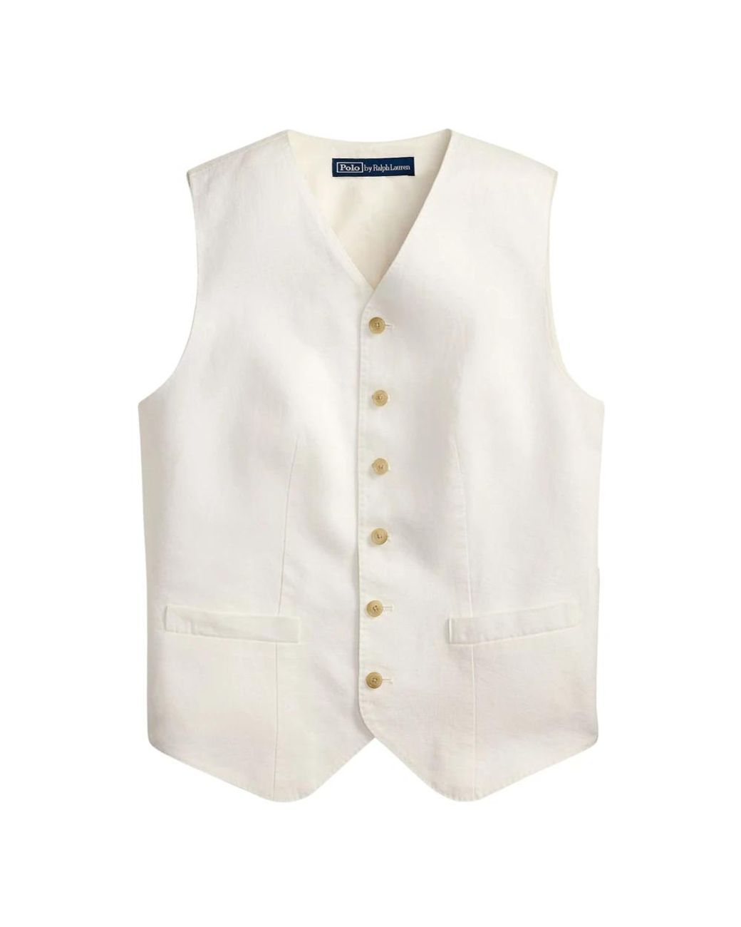 Ralph Lauren White Vests