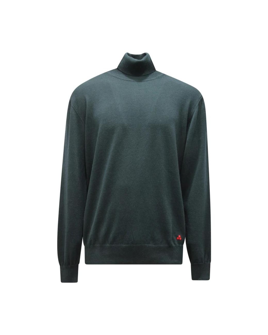Peuterey Green Round-Neck Knitwear for men