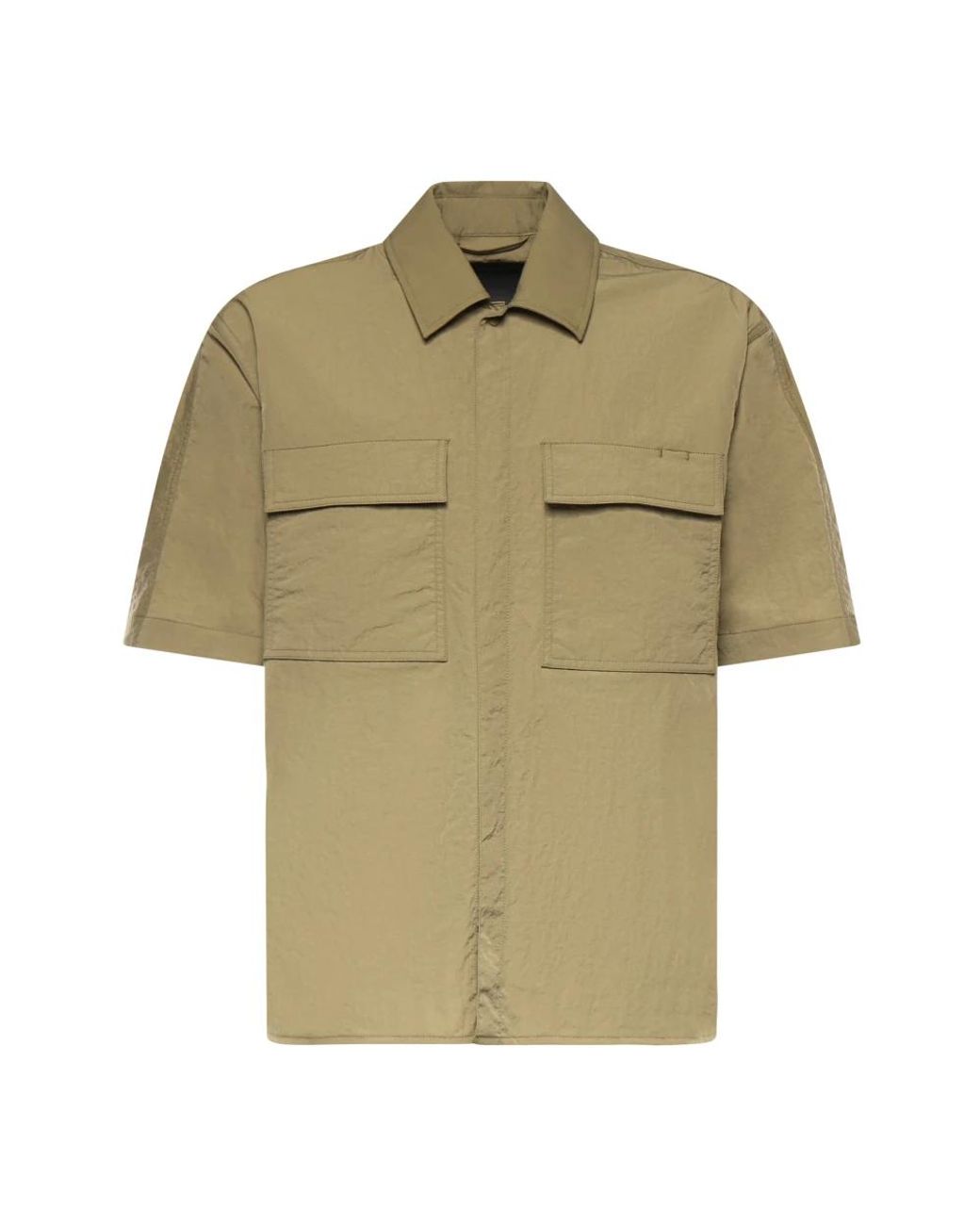 Laminar Green Short Sleeve Shirts for men