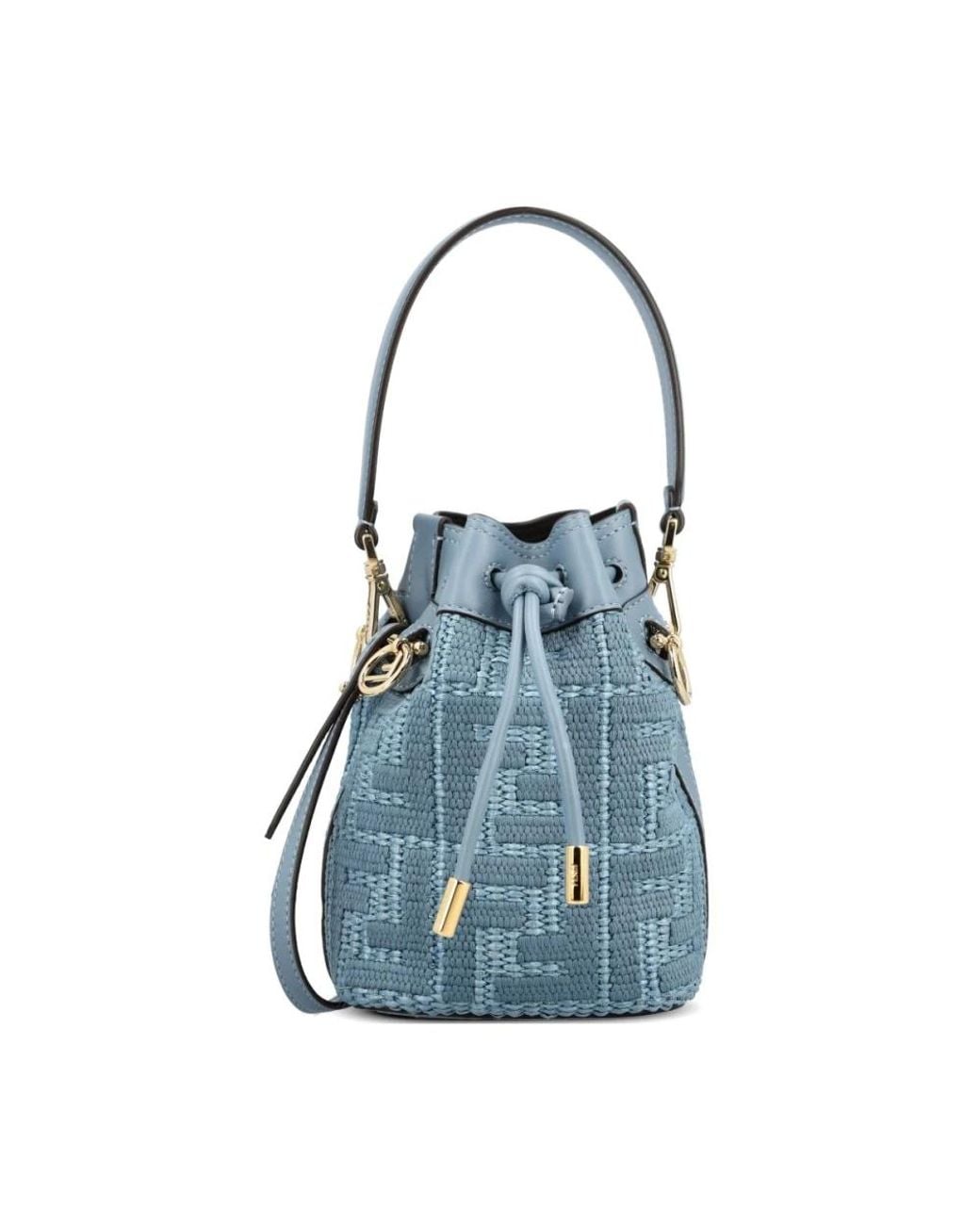 Fendi Blue Bucket Bags