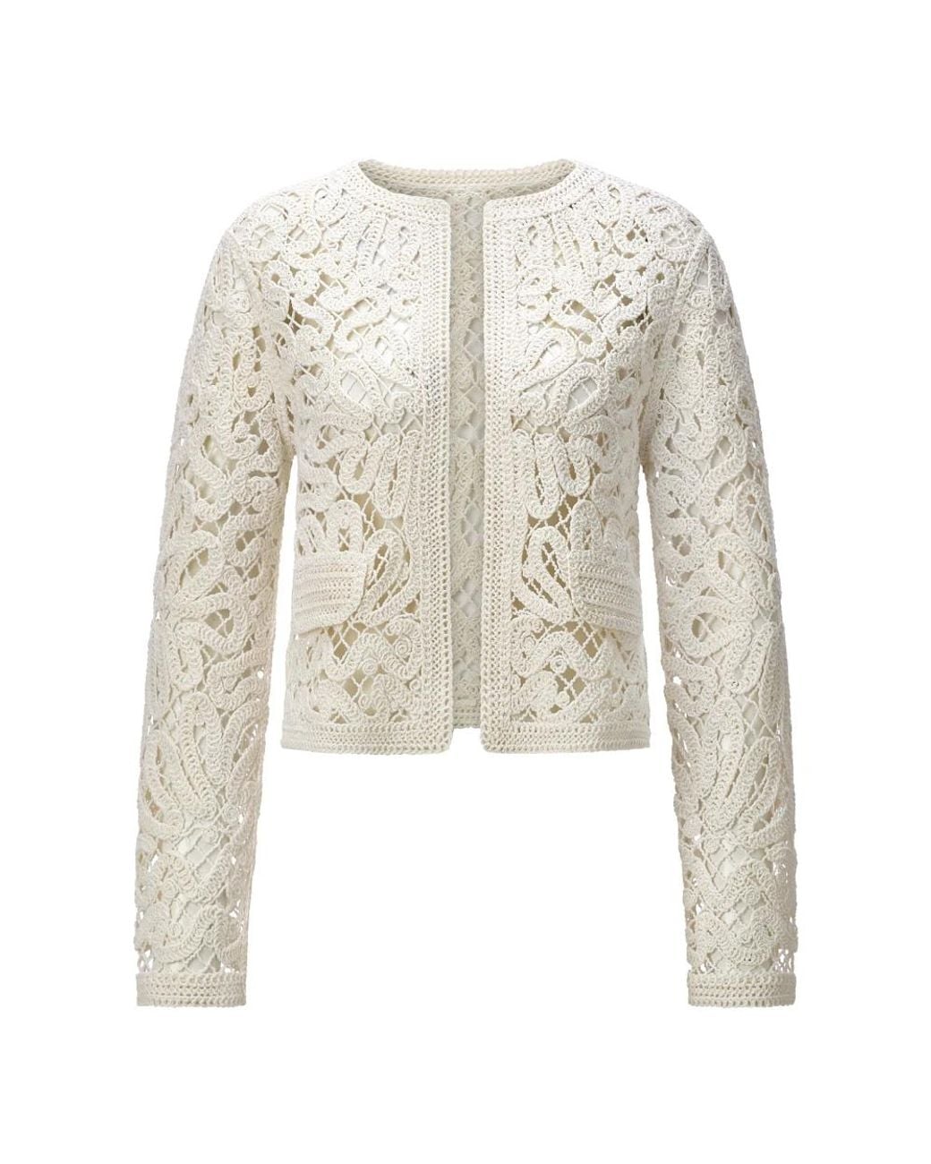 Cardigans Rich & Royal de color White