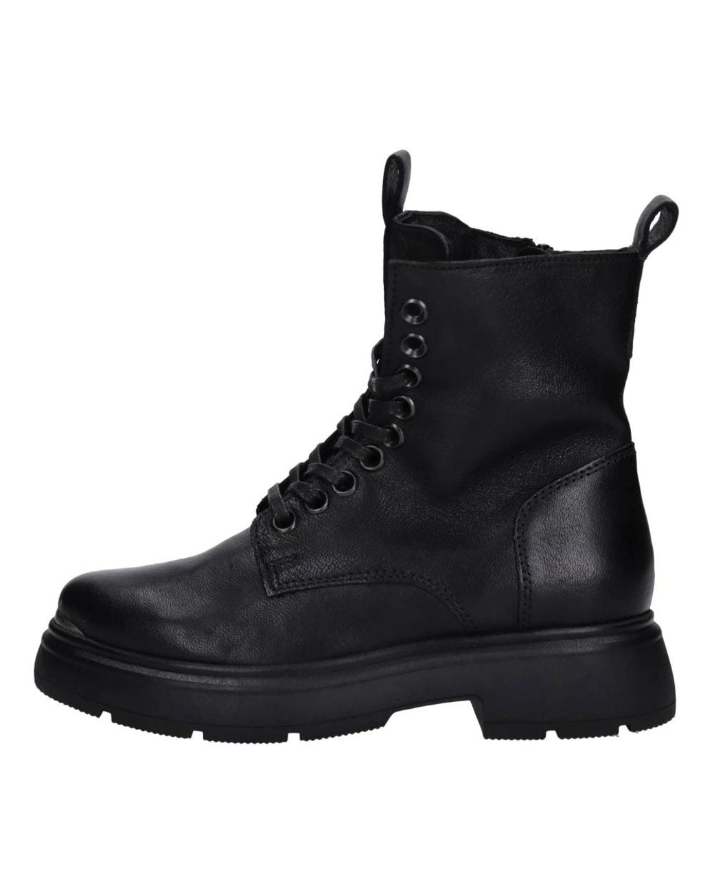 Mjus Black Lace-Up Boots