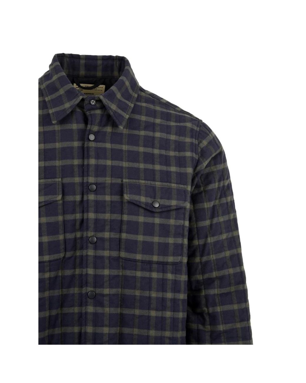 Aspesi Blue Casual Shirts for men