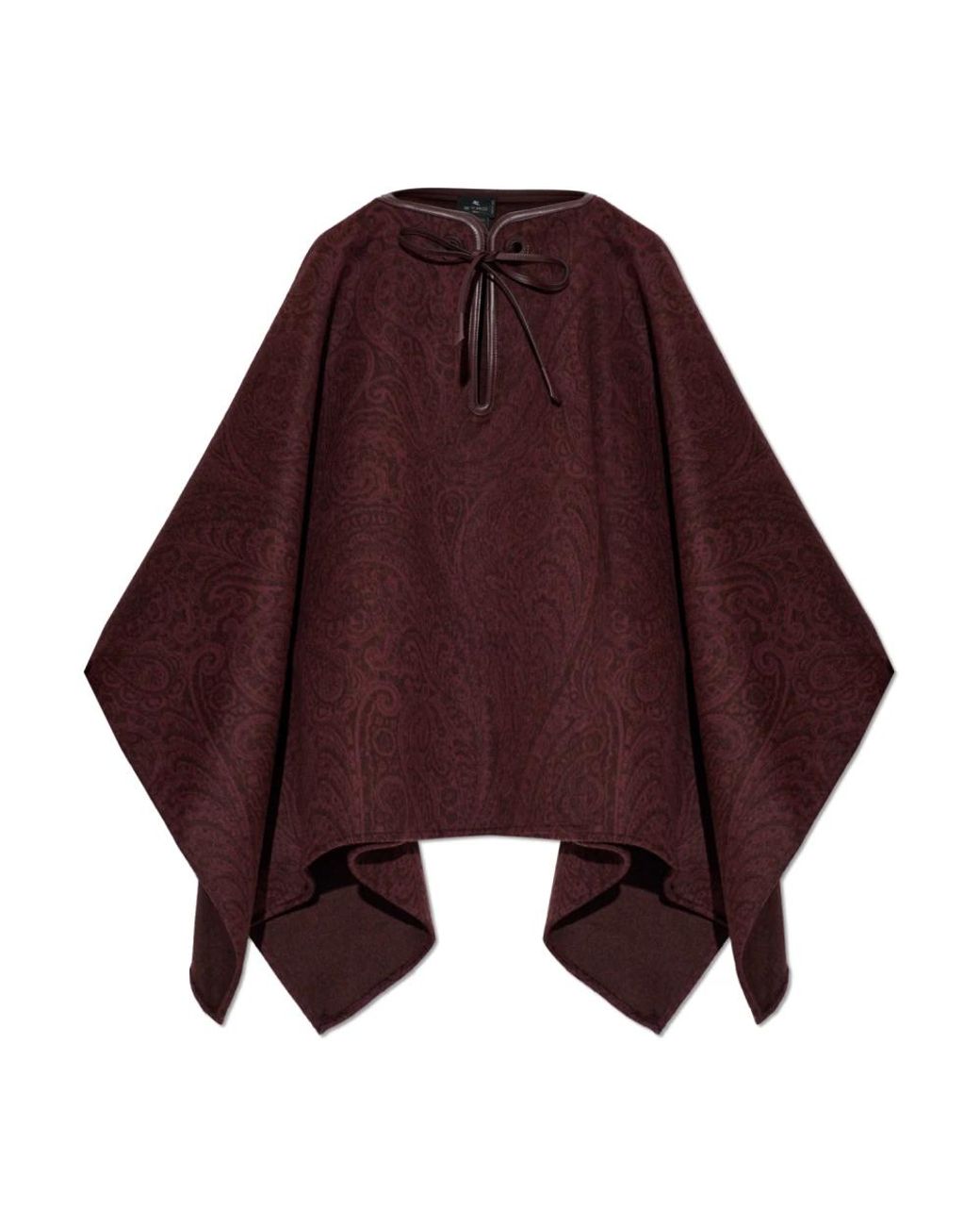 Etro Jassen ,Rood ,Capes in het Purple