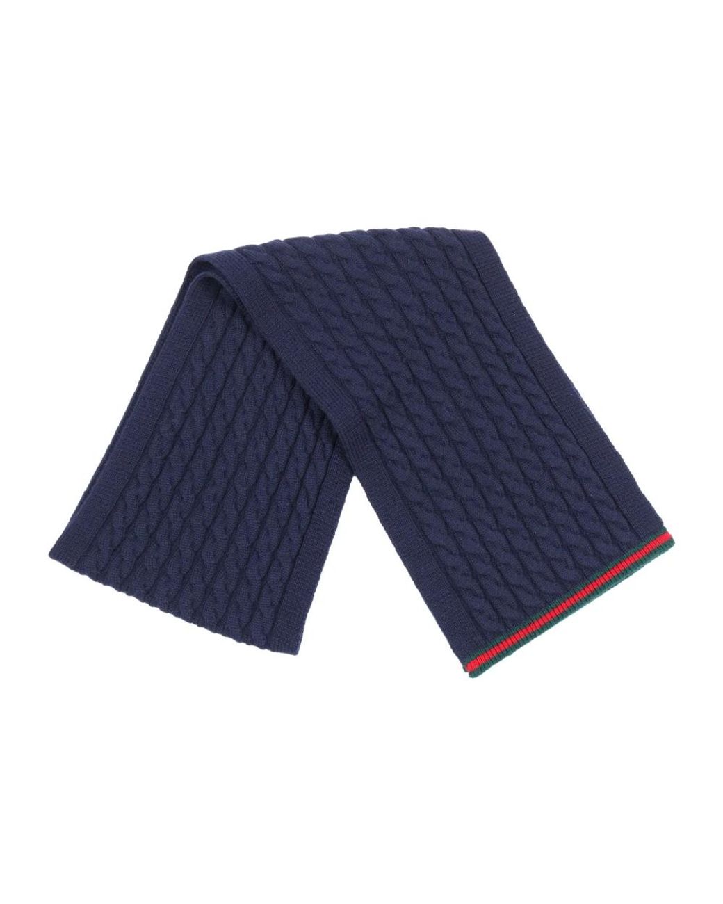 Gucci Accessoires ,Blauw ,Wol Sciarpa Tresy in het Blue