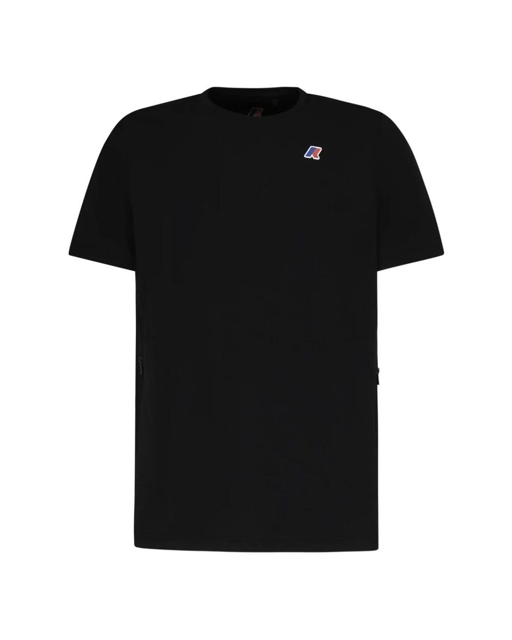 K-Way Black T-Shirts for men