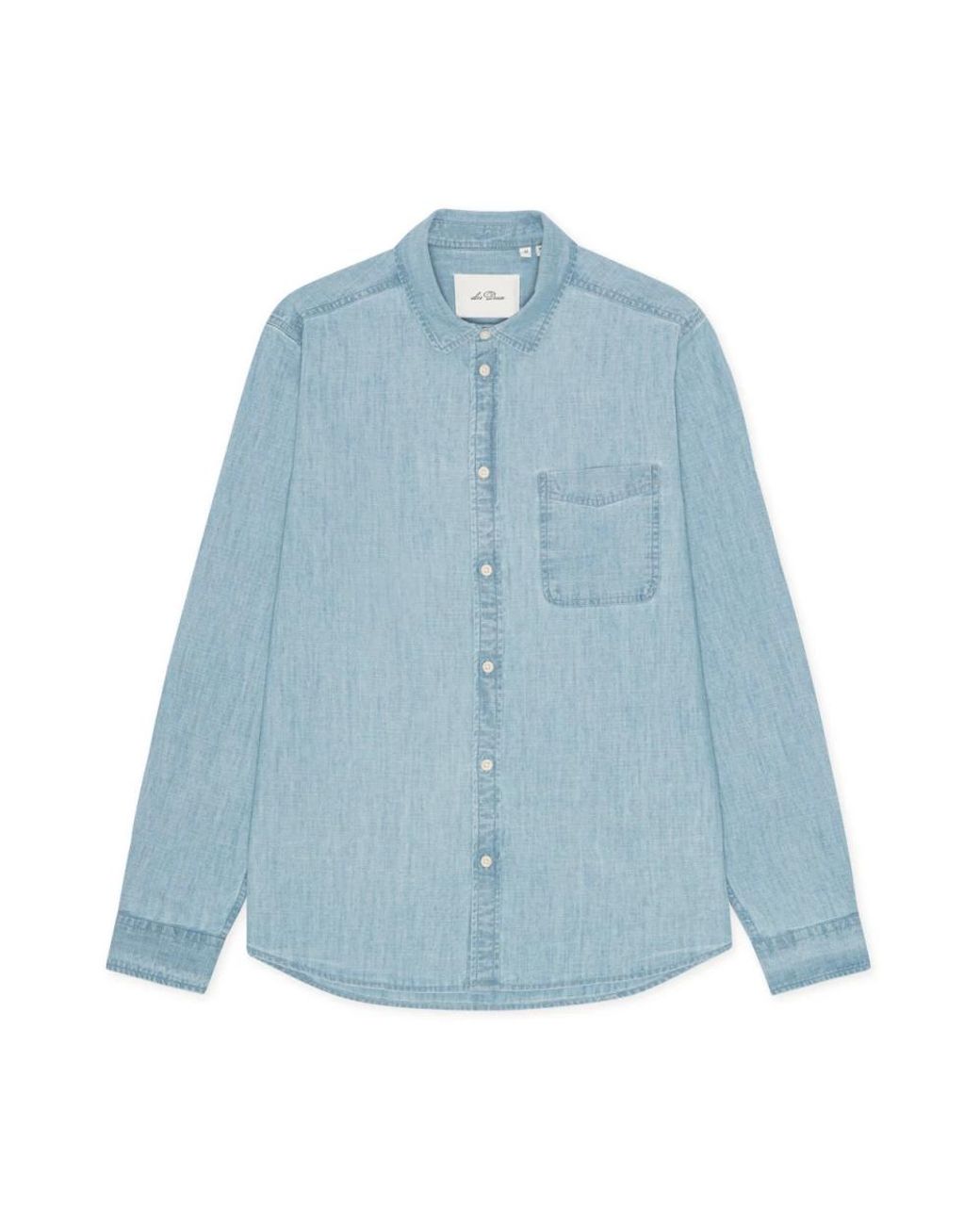 Les Deux Blue Denim Shirts for men