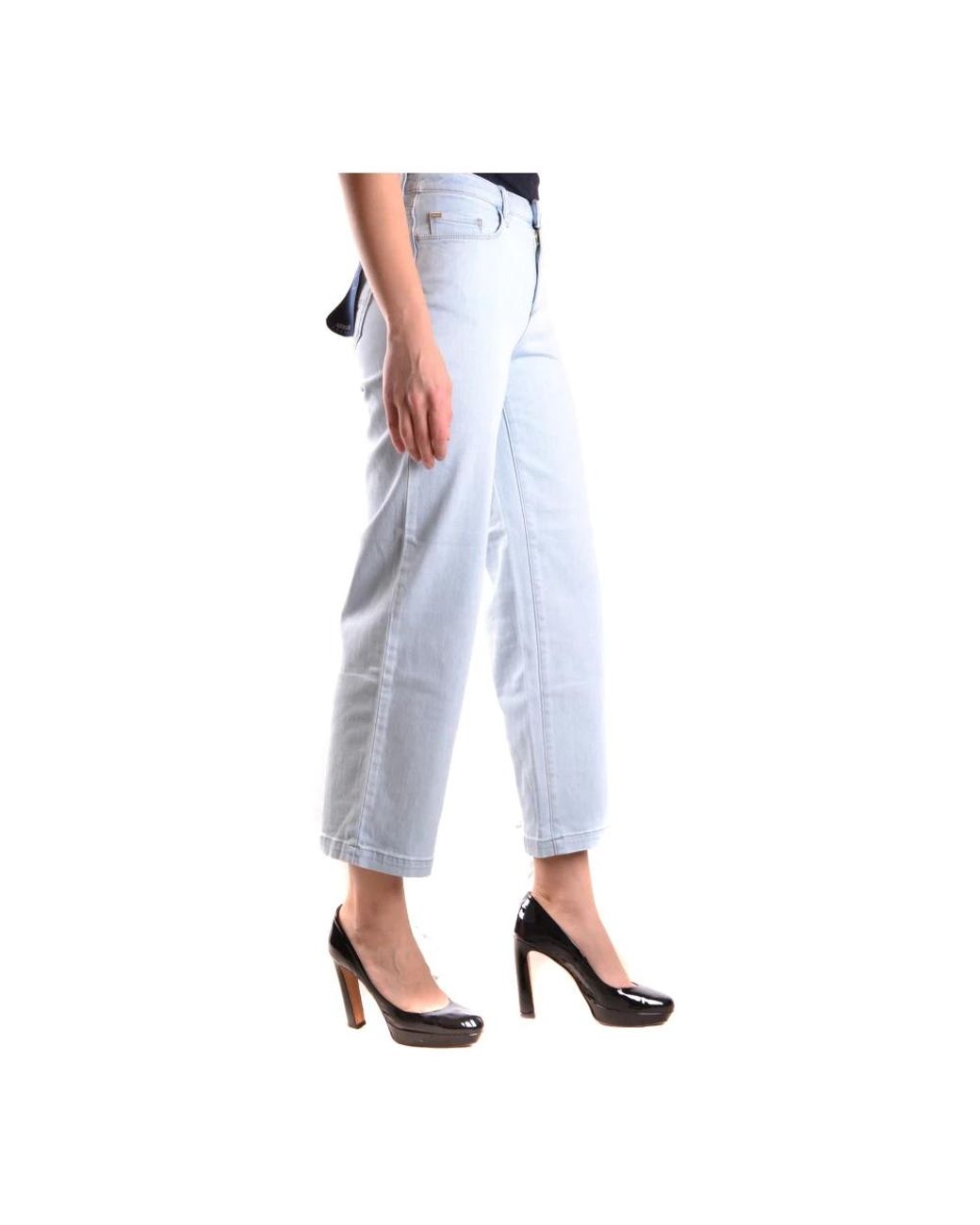 Armani Jeans Blue Cropped Jeans