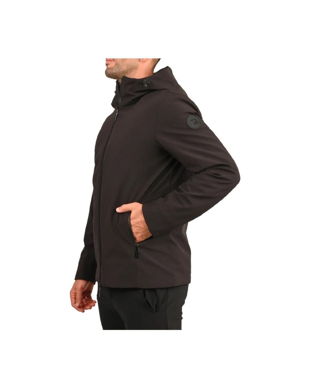 Woolrich Black Winter Jackets for men