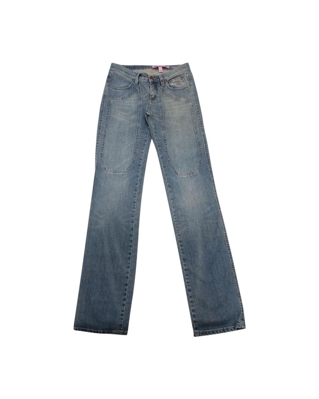 Jeckerson Blue Straight Fit Jeans