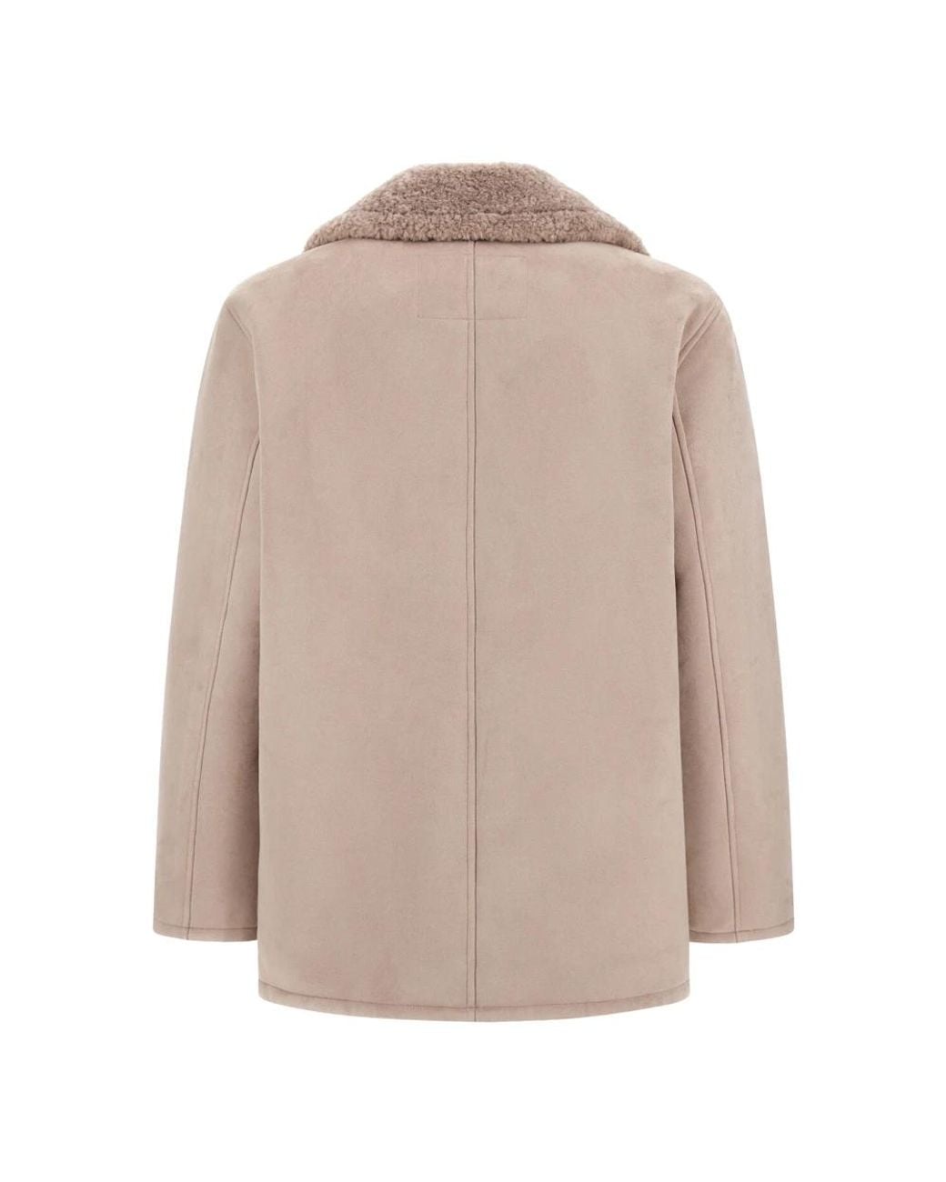 Double-Breasted Coats Herno de hombre de color Natural