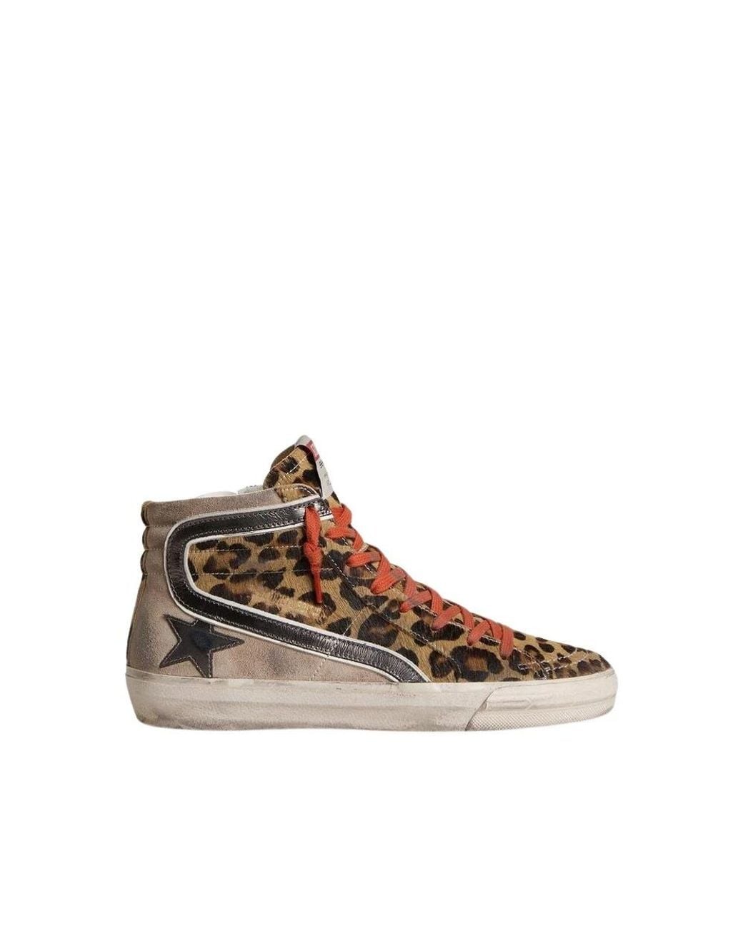 Golden Goose Deluxe Brand Brown Sneakers