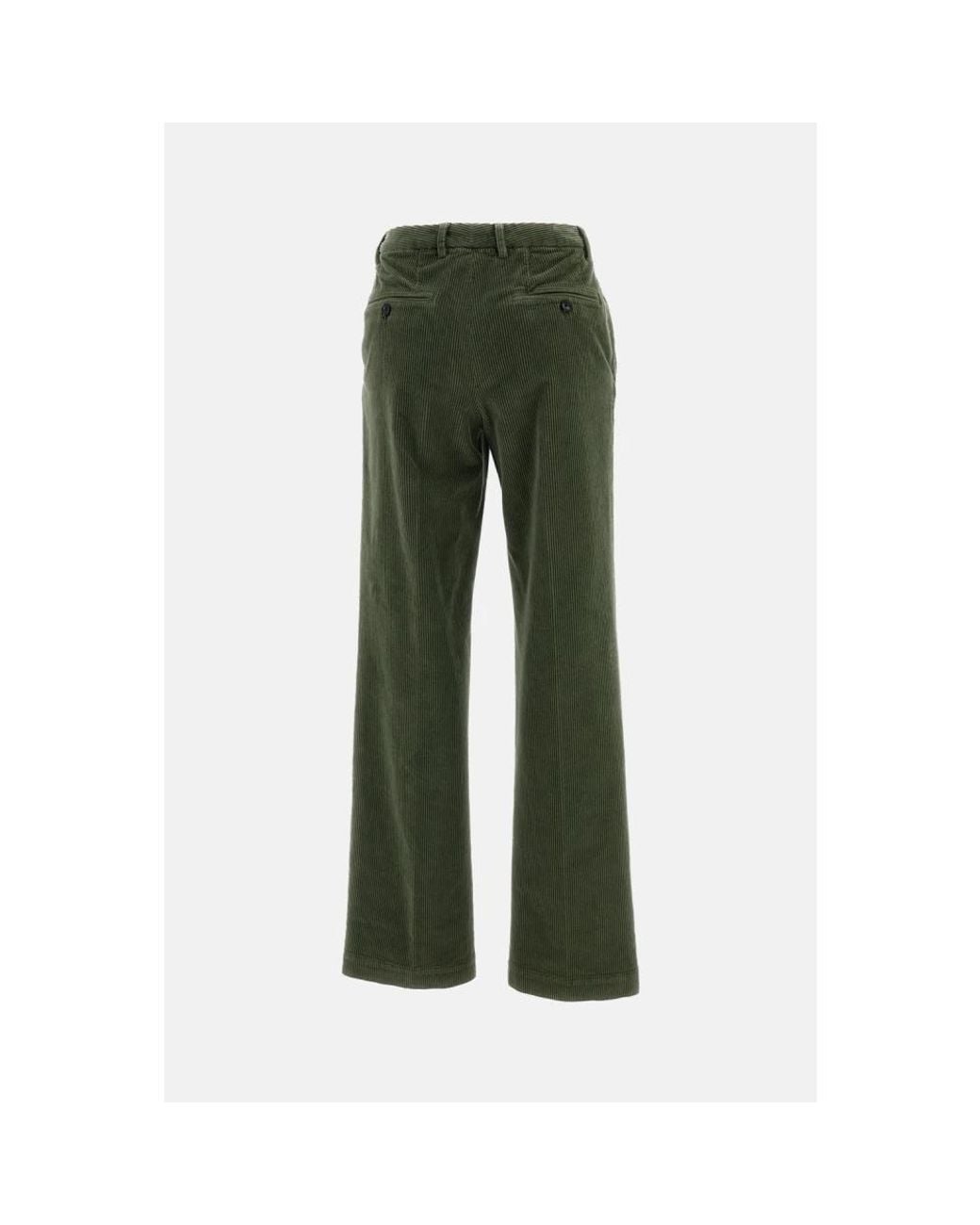 Cellar Door Green Straight Trousers