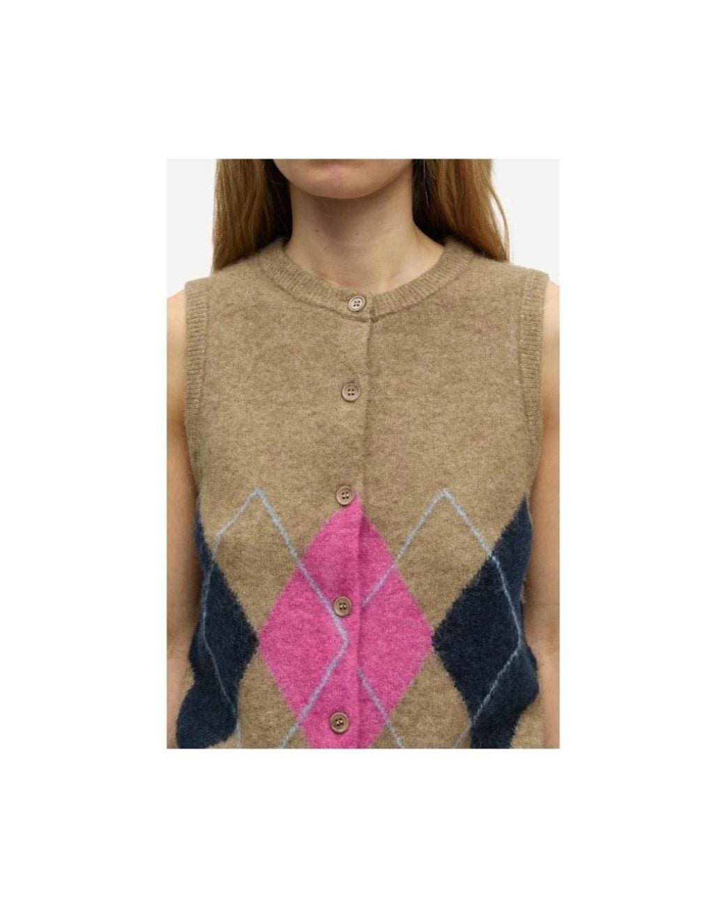 Cardigans Samsøe & Samsøe de color Brown