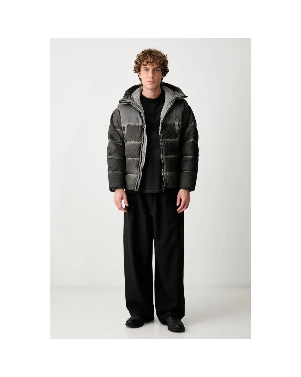 Down Jackets C P Company de hombre de color Gray