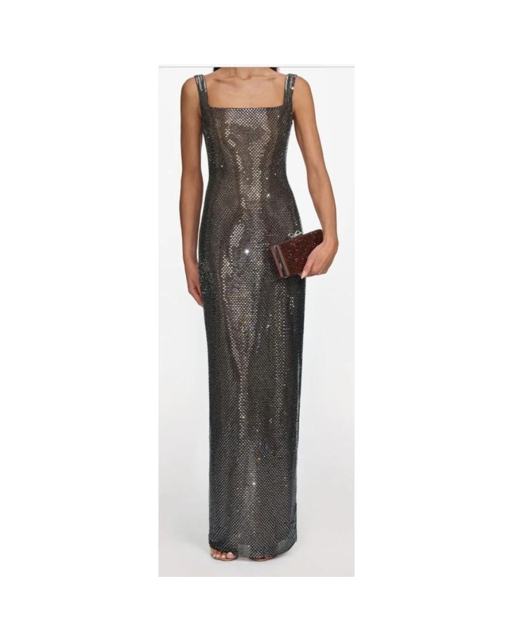 Party Dresses Self-Portrait de color Brown