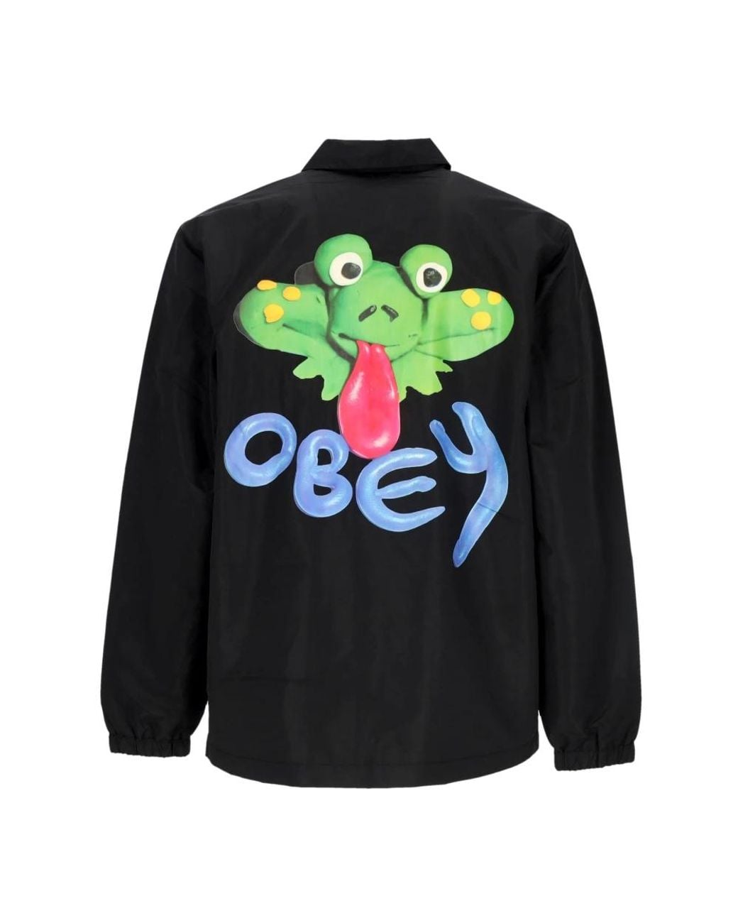 Obey Black Light Jackets for men