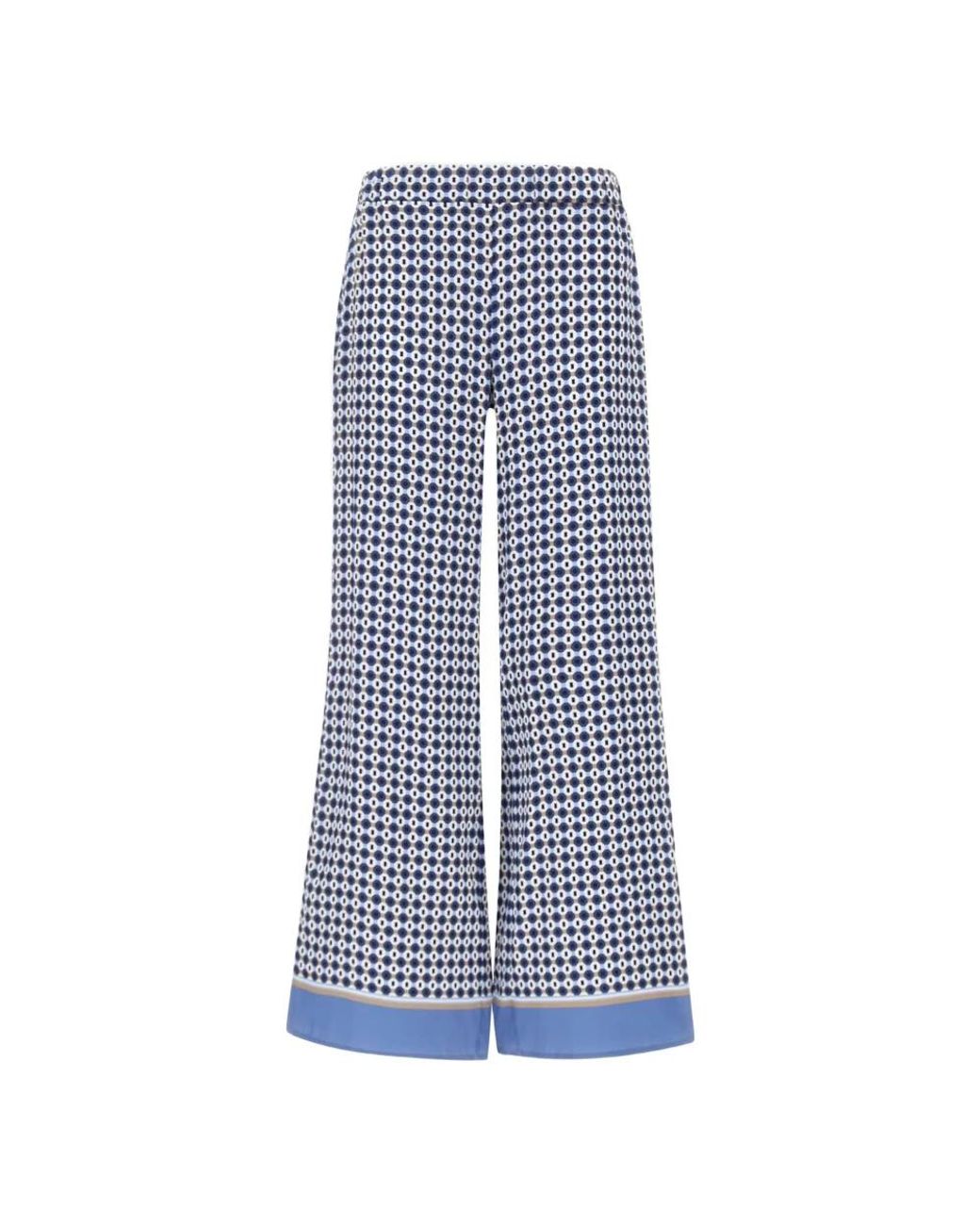 Kangra Blue Wide Trousers